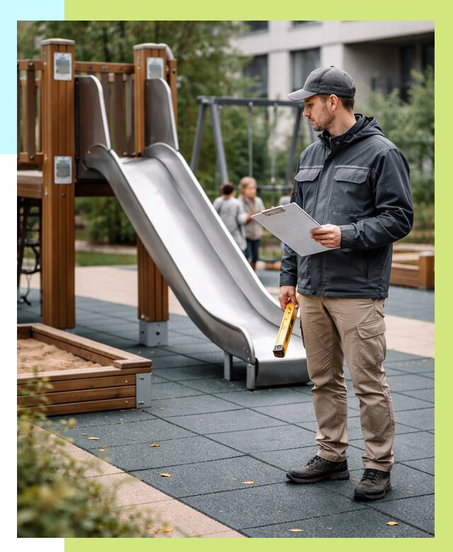 Сертификация детских площадок в Ставрополе от 25960 р. | Алешин-Ств