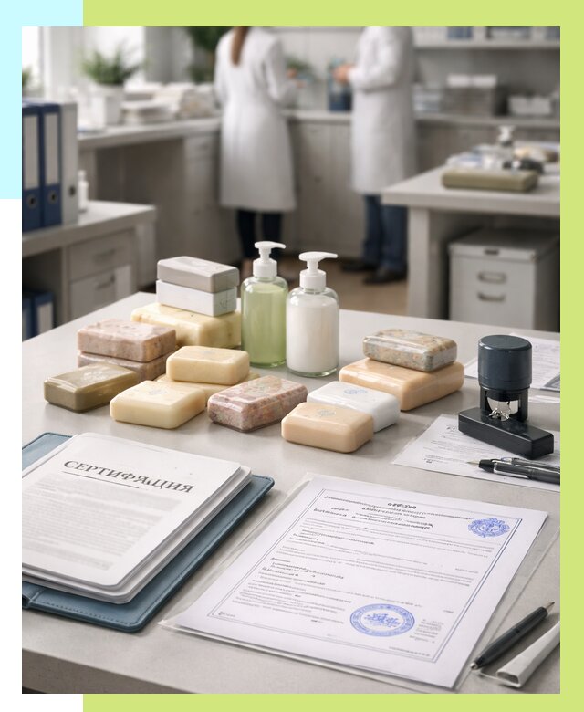 Сертификация мыла и сертификат на мыло в Ставрополе от 12461 | Алешин-Ств