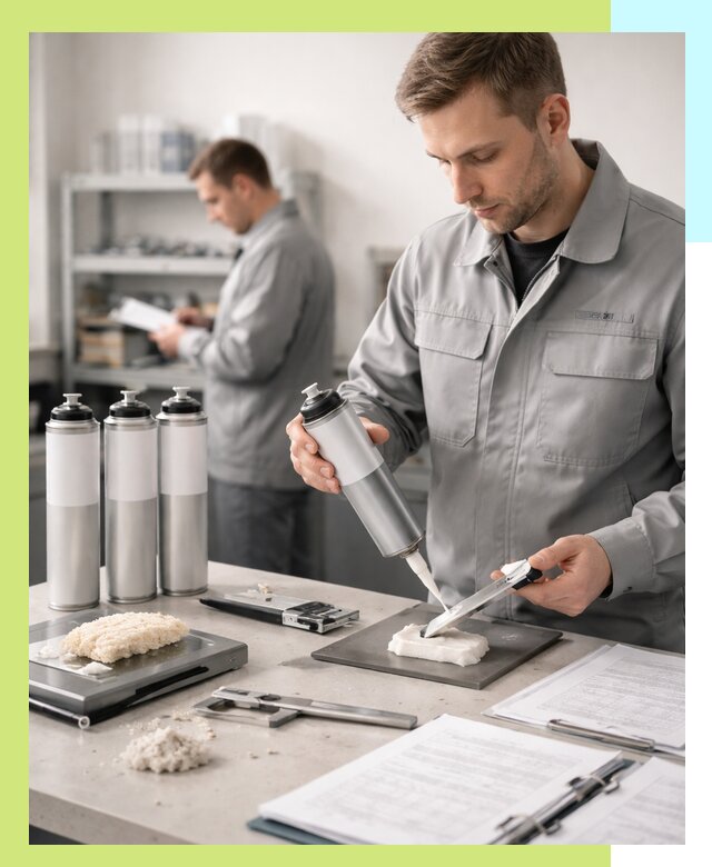 Сертификация монтажной пены и соответствие стандартам в Ставрополе