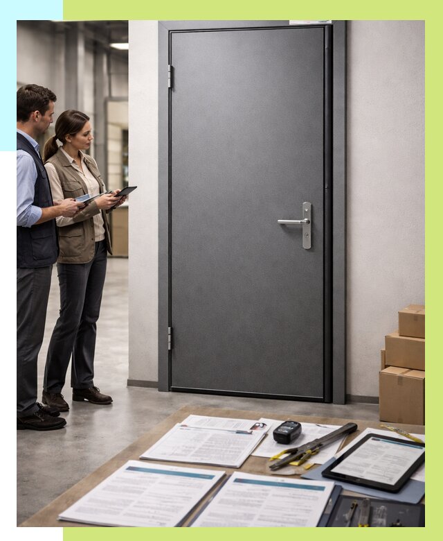 Сертификация противопожарных дверей в Ставрополе от 9346 р. | Алешин-Ств