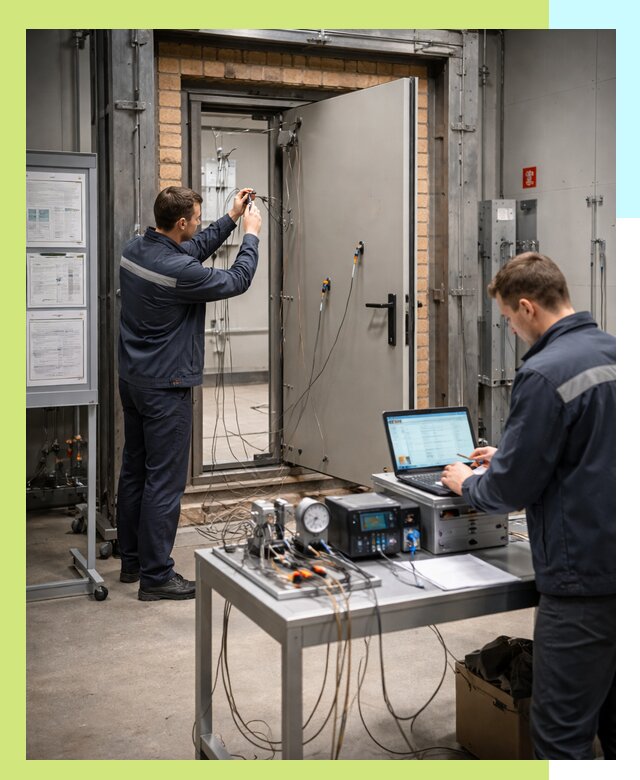 Сертификация противопожарных дверей в Ставрополе по ГОСТ и ТР