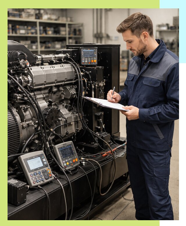 Сертификация дизельных генераторов и их оборудования в Ставрополе