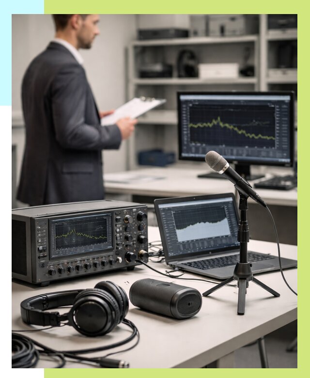 Сертификация аудиотехники в Ставрополе от 15576 р., Алешин-Ств