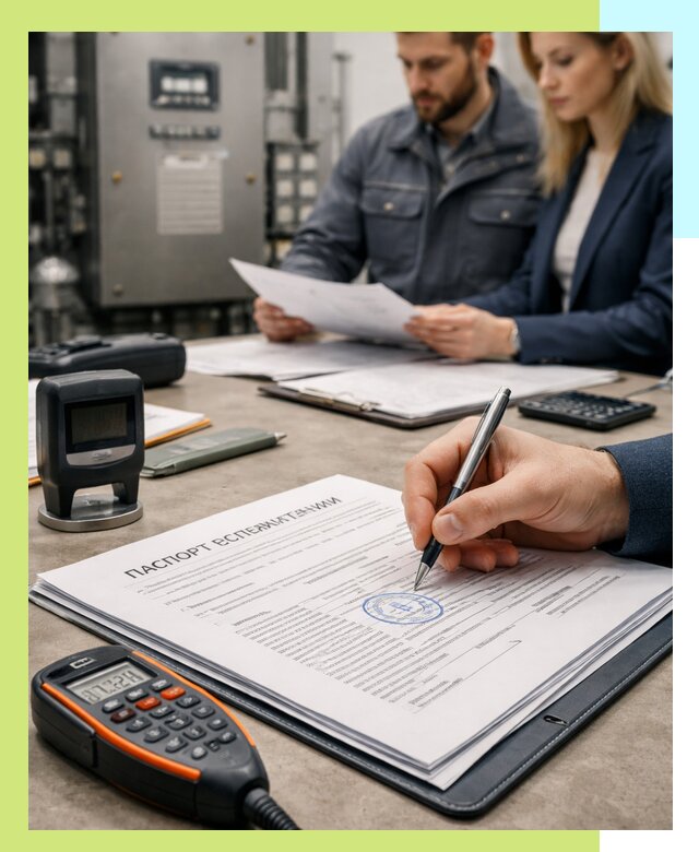 Оформление паспорта эксплуатации оборудования в Ставрополе