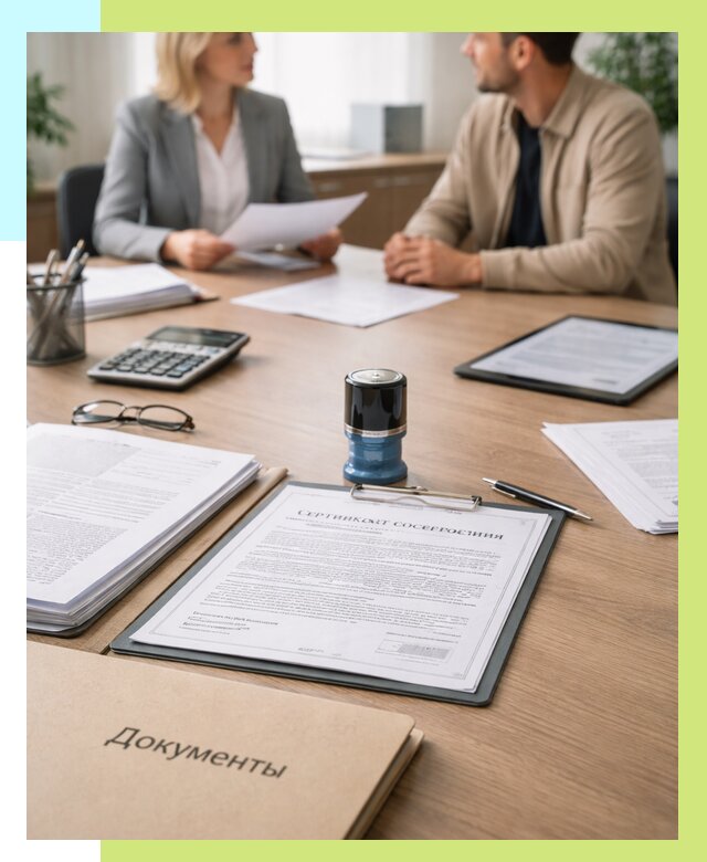 Сертификат соответствия на продукцию в Ставрополе от 15576 р.|Алешин-Ств