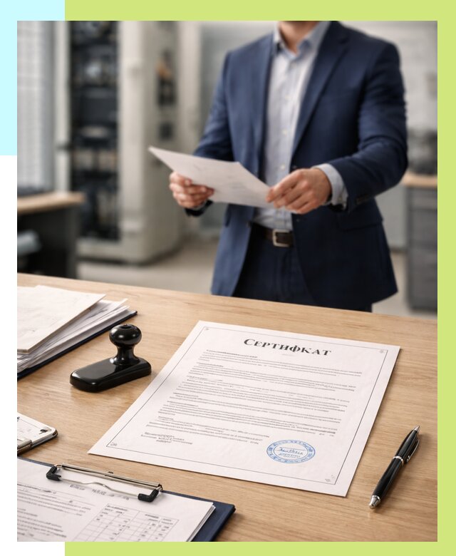 Сертификат на оборудование в Ставрополе от 15576 р. | Алешин-Ств