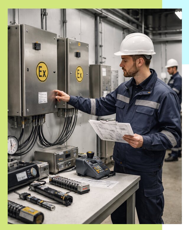 Сертификат взрывозащиты промышленного оборудования в Ставрополе