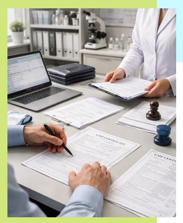 Оформление сертификата GMP в Ставрополе для фармпроизводства