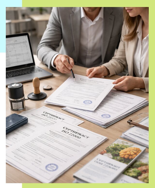 Сертификат ISO 22000 в Ставрополе от 41536 р. под ключ | Алешин-Ств