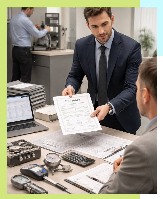 Выдача сертификата ISO 10012 по требованиям метрологии в Ставрополе