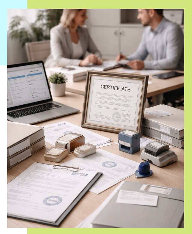 Сертификация компании в Ставрополе от 46728 р. | Алешин-Ств — заказ